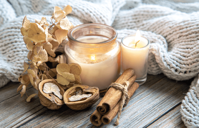 A meaningful gift for your best friend with homemade candles