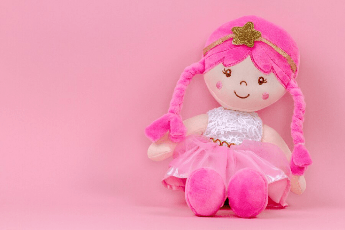 Cute stuffed toy doll gift for your niece
