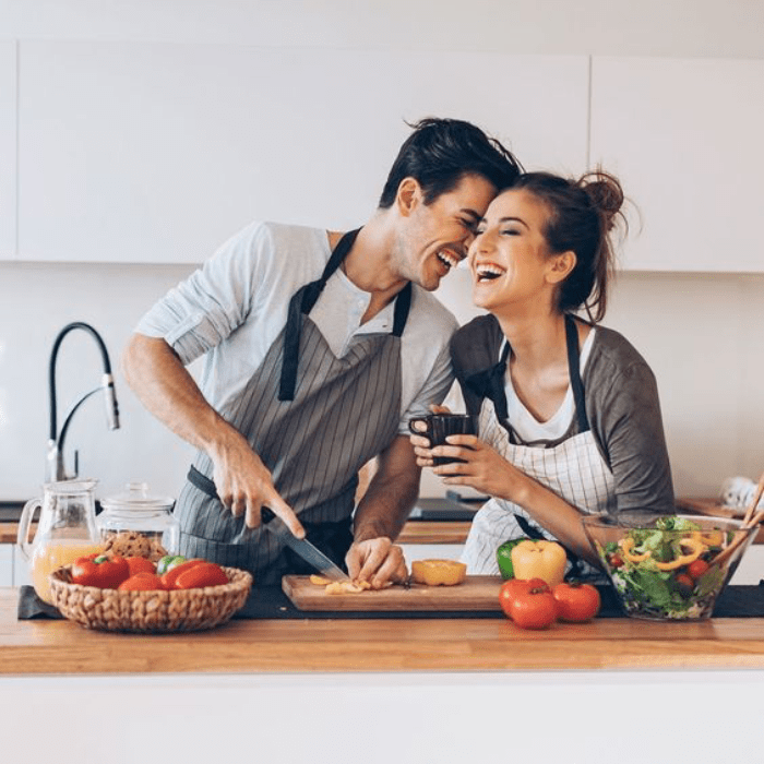 Enjoy cooking experiences together