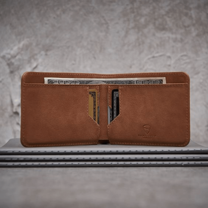 Leather wallet for man