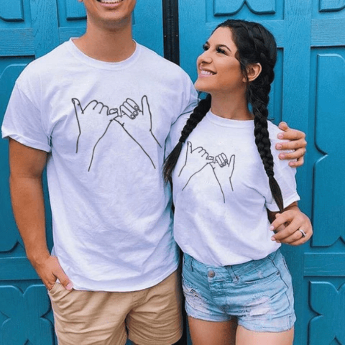 Matching shirts for couple