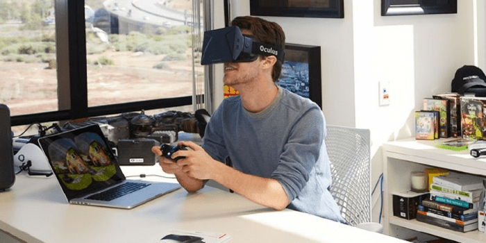 Personalized virtual reality experiences make him have the happiest moments