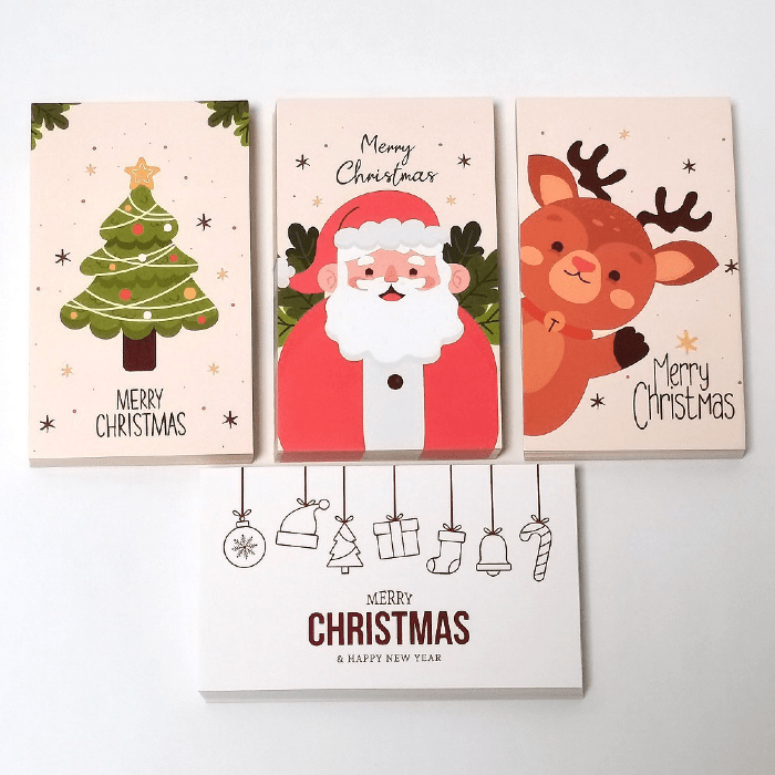 Crafting Christmas Card Wishes