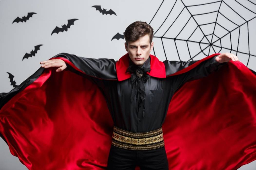 Dracular Halloween costume for men