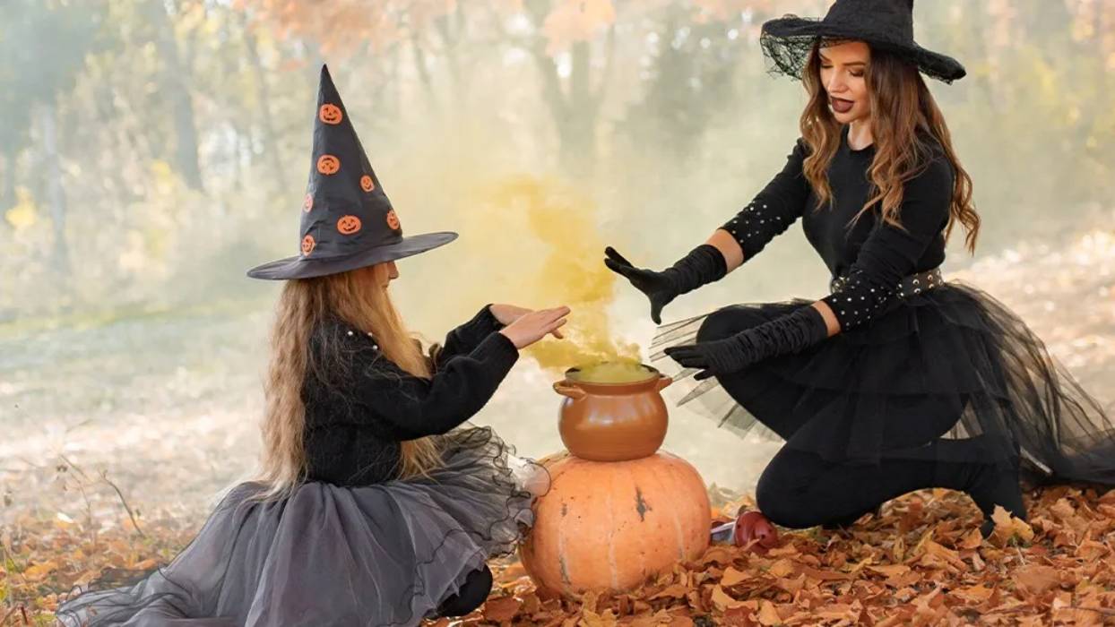 Transform to Witch with Halloween costume ideas last-minute