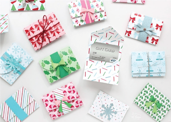 Creative ways to package a Christmas gift card