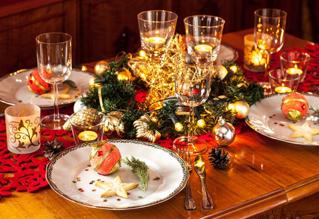 Table Decor for Christmas Meals