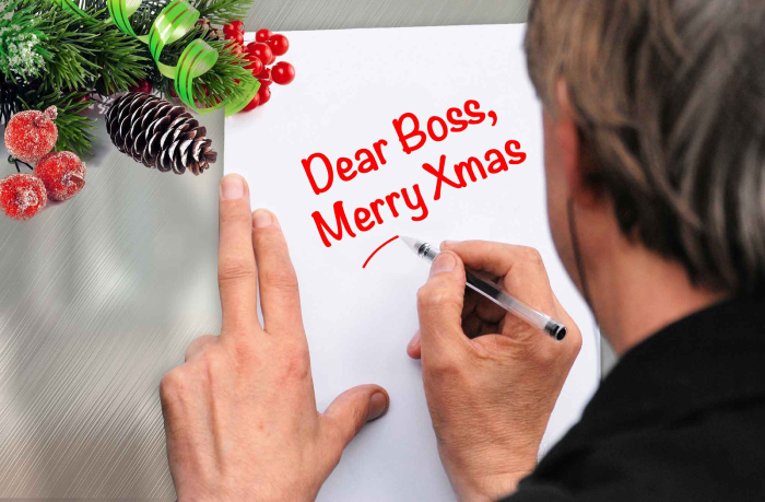 Festive Wishes for the Boss in Christmas Cards