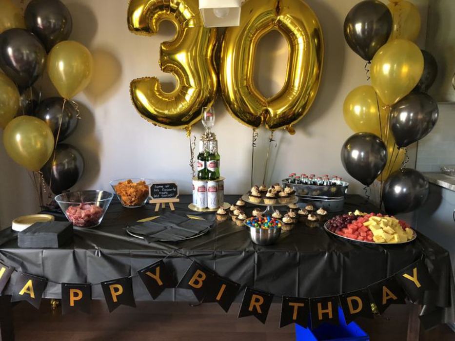 How to Celebrate a Man's 30th Birthday Party