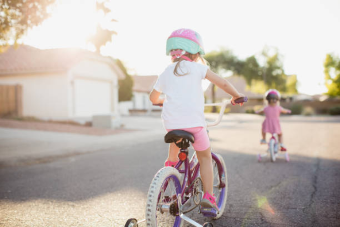 Riding Bike Encourages Mental and Physical Development