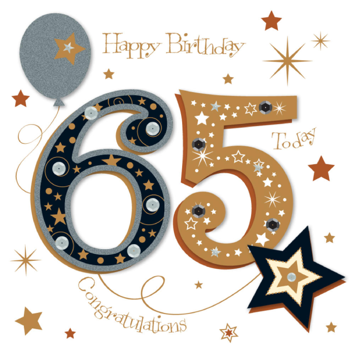 Celebratory Messages for the 65th Birthday