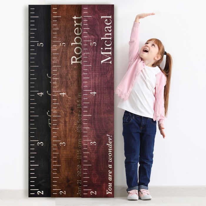 Mark the milestones of early childhood with a personalized growth chart.