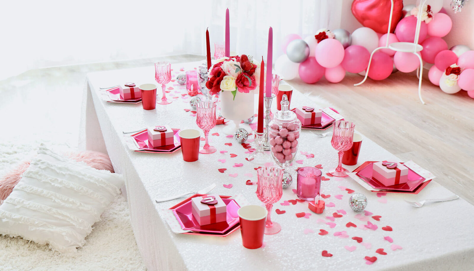 galentine party decor