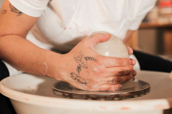 Hand-Painted Pottery