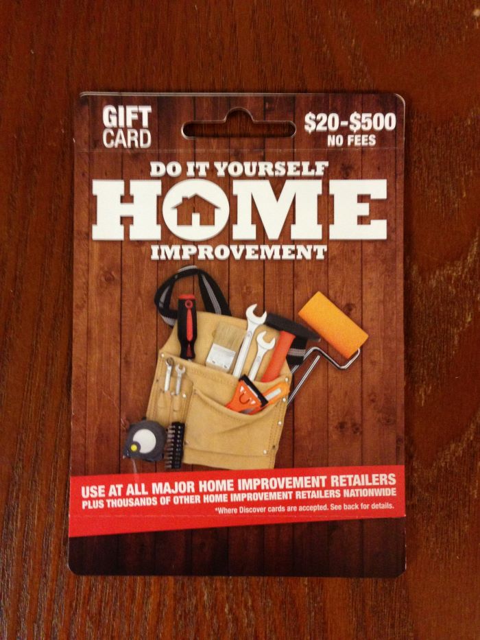 Home Improvement Gift Card