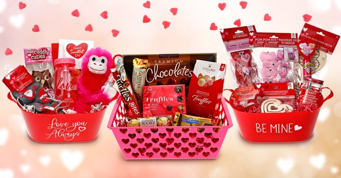 Valentine's Day Present Baskets