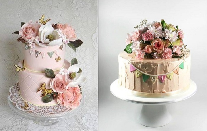 Floral Garden Cake