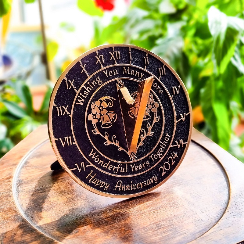 Personalized Anniversary Sundial