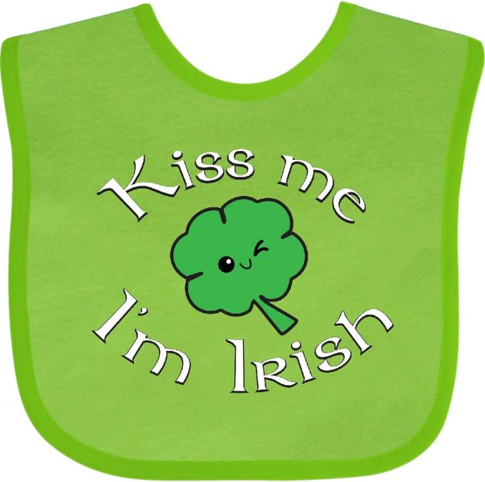 Irish-themed Baby Bib Set