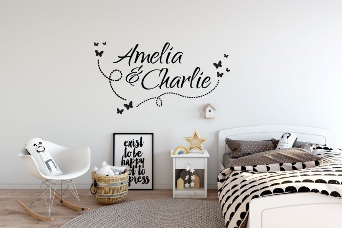 Name Wall Decals