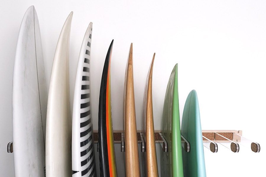 Personalized Surfboard Rack