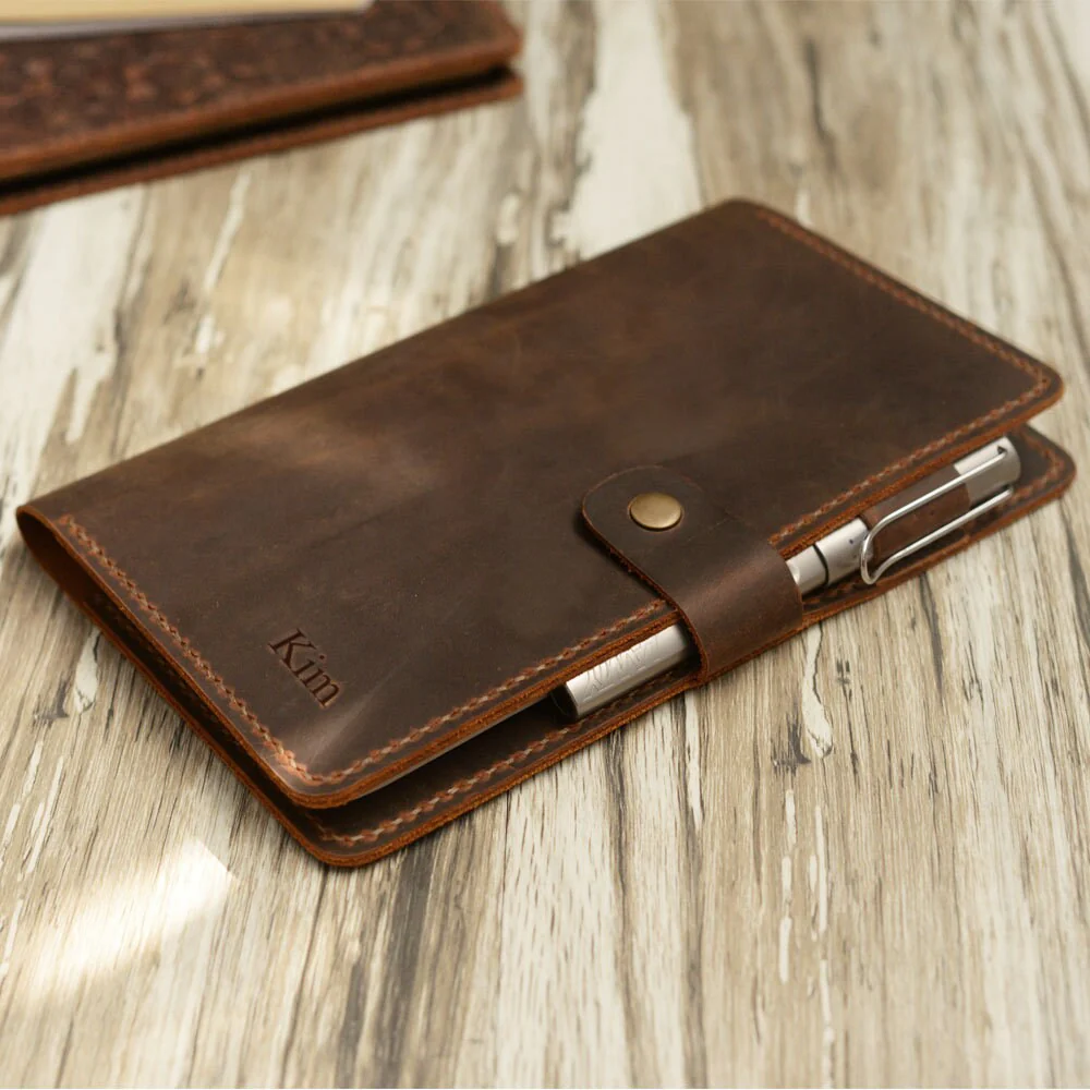 Personalized Leather Portfolio